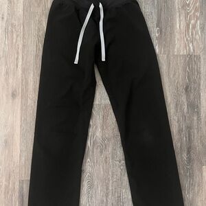 Figs Livingston Black Scrub Pants XXSP